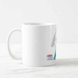Dafür brauche ich Kaffee. Kaffeetasse