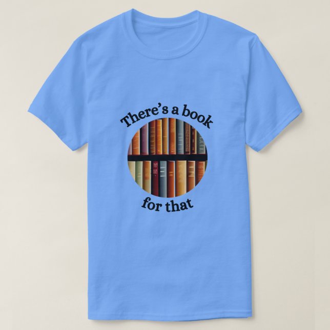 Dafür gibt es ein Buch T-Shirt (Design vorne)