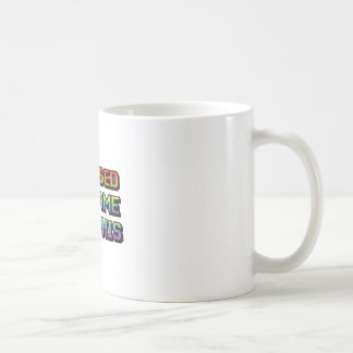 "Dafür habe ich mein Spiel unterbrochen." Kaffeetasse