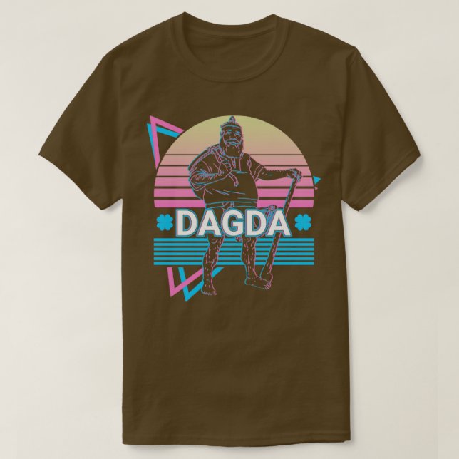 Dagda Celtic God Ancient Irish God Celtic Mytholog T-Shirt (Design vorne)