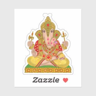 Dagduseth Ganesha-Aufkleber Aufkleber