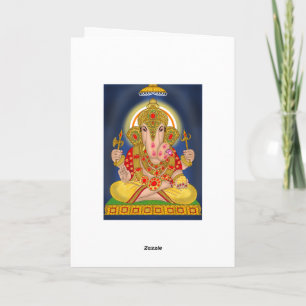 Dagduseth Ganesha Grußkarte Karte