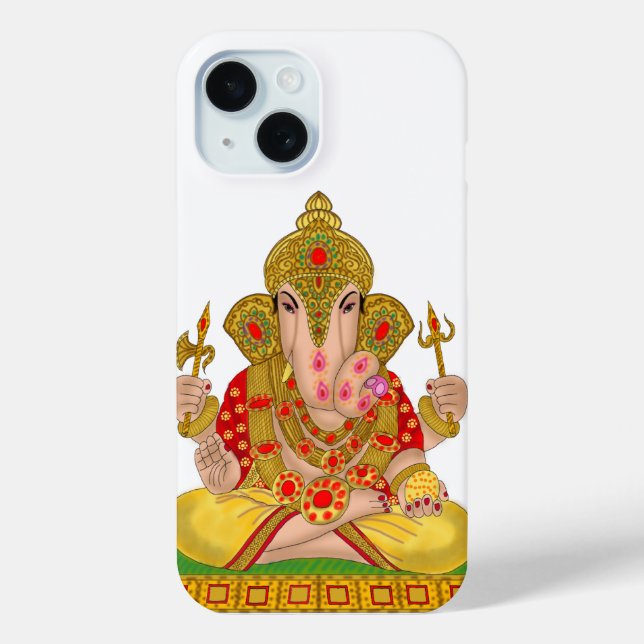 Dagduseth Ganesha Handyhülle Case-Mate iPhone Hülle (Rückseite)
