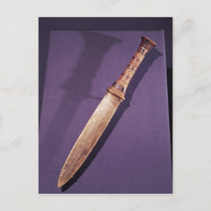 Dagger, aus dem Grab von Tutankhamun Postkarte