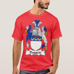 Daggett Coat of Arms Familienwappen T-Shirt