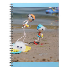 Dagje strand van de Fubby's  Notizblock