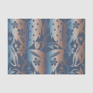 Dagobert Peche Vintag Grosse Leder Seidenpapier