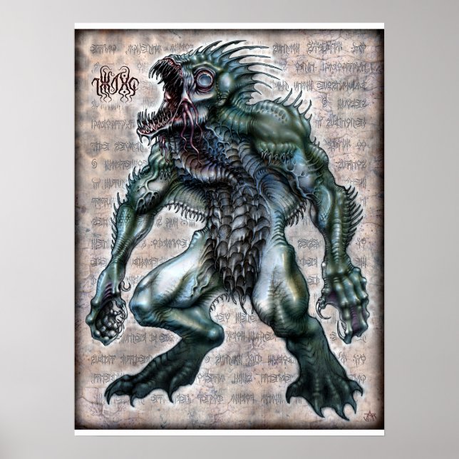 Dagon 18 x 24 poster (Vorne)