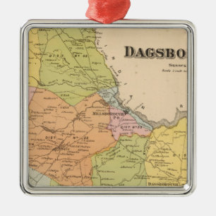 Dagsborough Silbernes Ornament