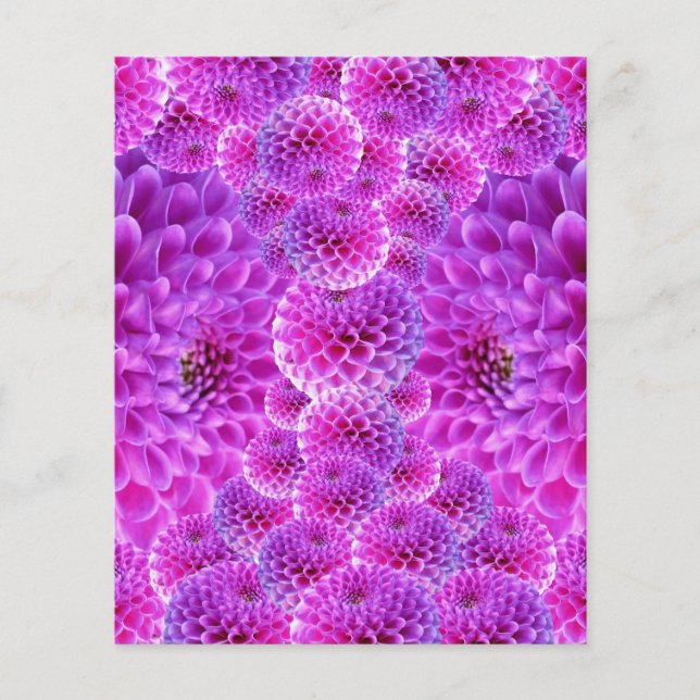 Dahlia-170835 DIGITALER REALISMUS GLOWING DAHLIA F Flyer (Vorne)