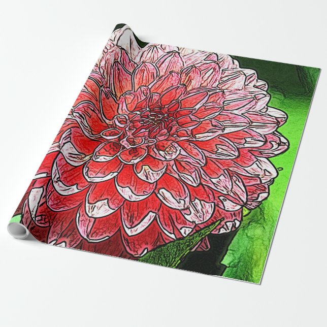 dahlia_2015_0602 geschenkpapier (Ungerollt)