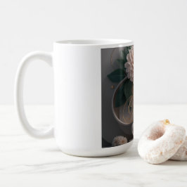 Dahlia-Ballett-Blüten-Blumenkunst-Design Kaffeetasse