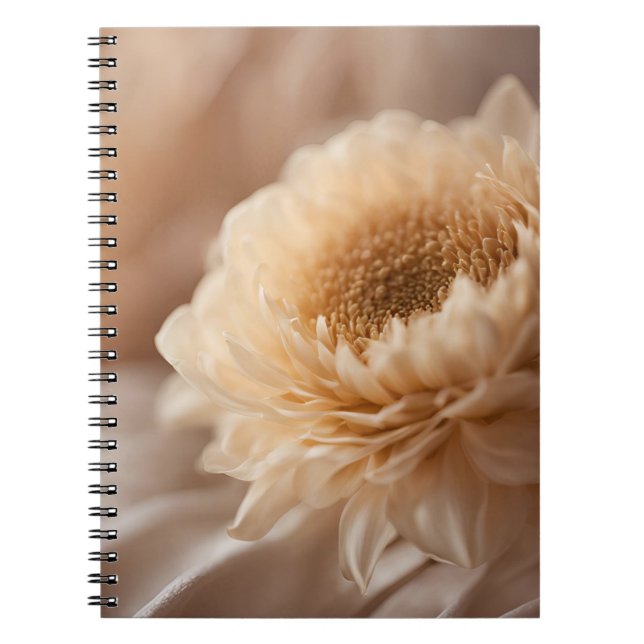 Dahlia Bloom Notebook Notizblock (Vorderseite)