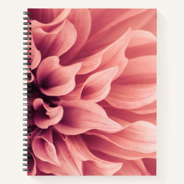 Dahlia Blume Blossom Notizbuch (Vorderseite)