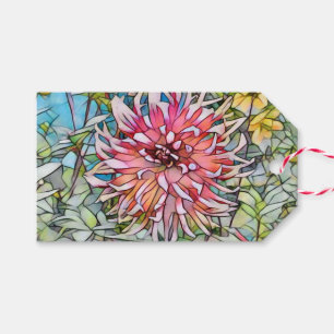 Dahlia-Blume Geschenkanhänger