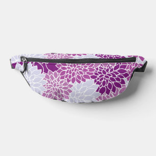 Dahlia-Blume, Muster von Blume, Lila Dahlia Bauchtasche