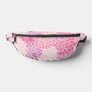 Dahlia-Blume, Muster von Blume, rosa Dahlia Bauchtasche