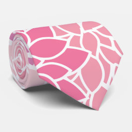 Dahlia-Blume, Muster von Blume, rosa Dahlia Krawatte