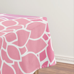 Dahlia-Blume, Muster von Blume, rosa Dahlia Tischdecke