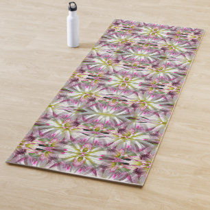 Dahlia Blume Petals multipliziert Abstrakt Yogamatte