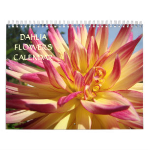 Dahlia Blumen Kalender Bürokalender Feiertage