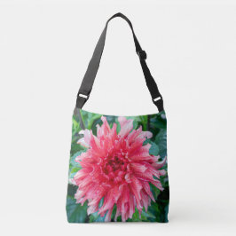 Dahlia Blüte, weiche Botanik Tragetaschen Mit Langen Trägern