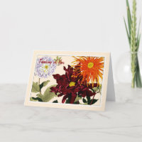 Dahlia, Botanische Karte - Kundenfreundlichkeit