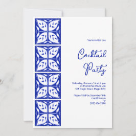 Dahlia Buds Personalisierte Party Einladung