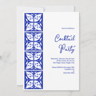 Dahlia Buds Personalisierte Party Einladung