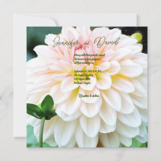 Dahlia Custom Wedding Einladung