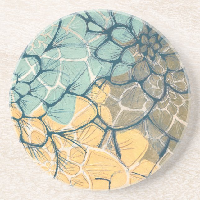 Dahlia Dance I Getränkeuntersetzer (Vorne)