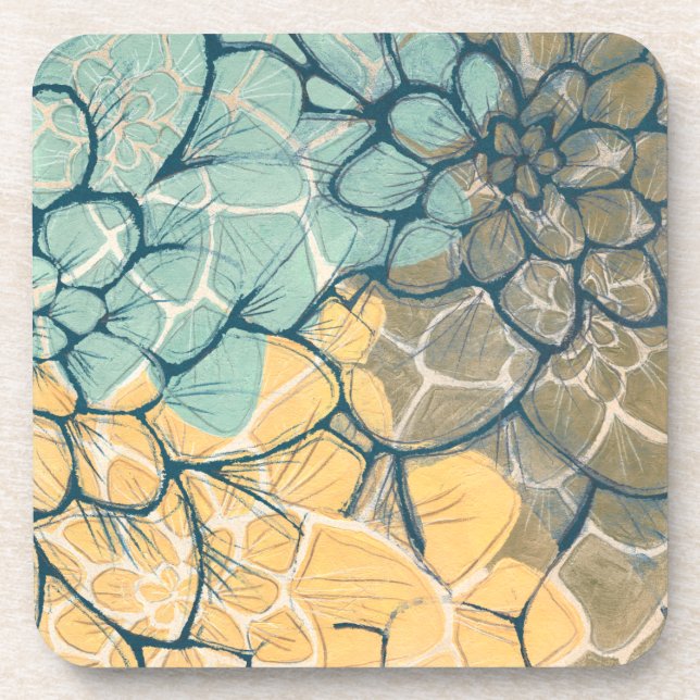 Dahlia Dance I Untersetzer (Vorderseite)