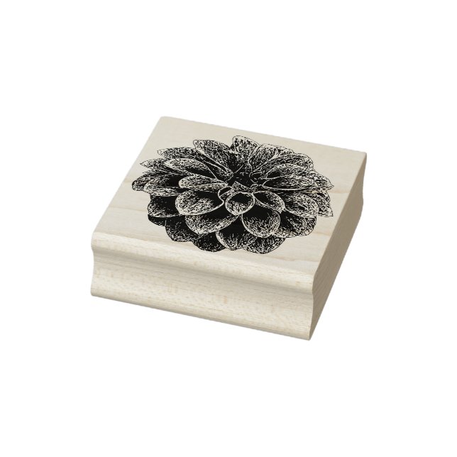 Dahlia Daze Briefmarke Gummistempel (Stempel)