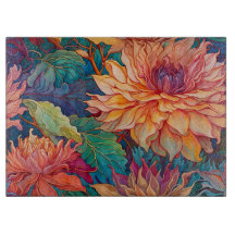 Dahlia Floral Tapestry