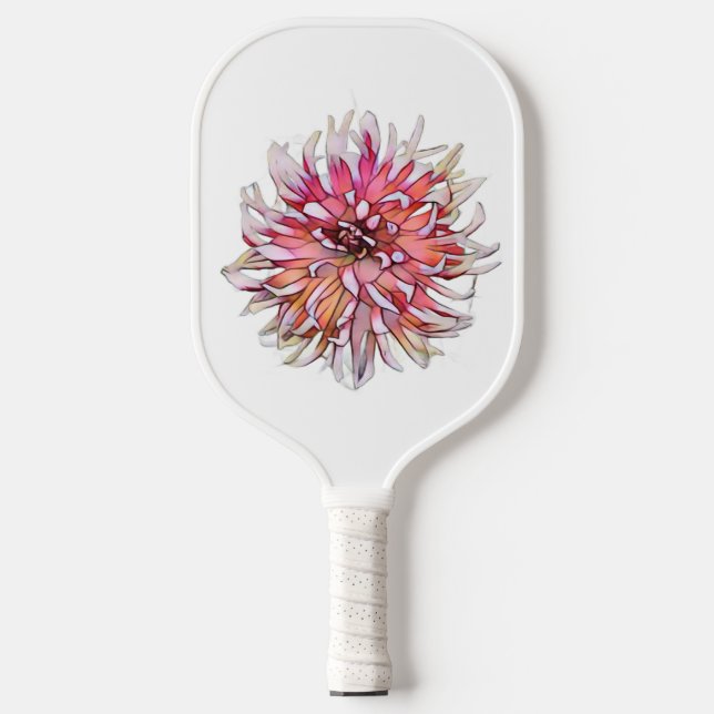 DAHLIA FLOWER PICKLEBALL SCHLÄGER (Vorderseite)