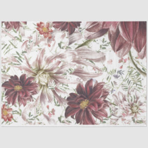 Dahlia Garden Decoupage/Gewebepapier Seidenpapier