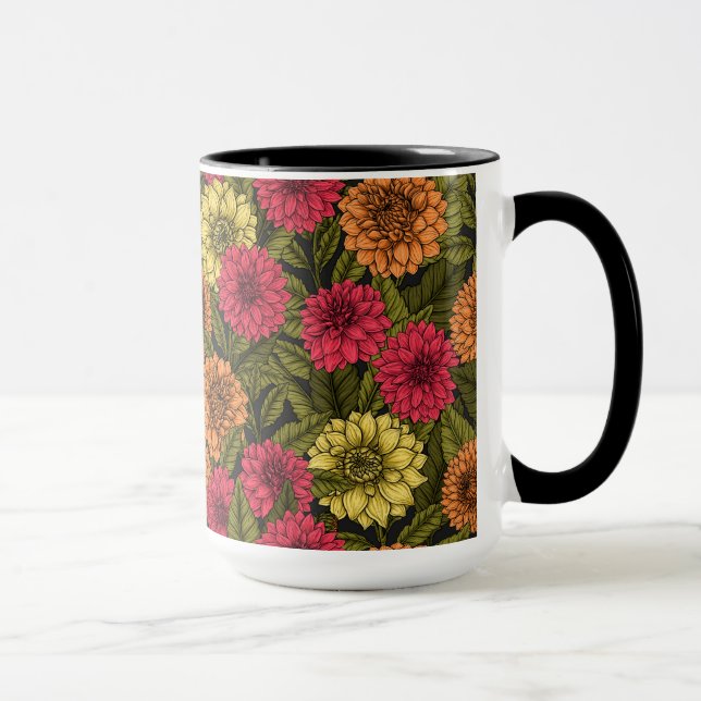 Dahlia Garden Tasse (Rechts)