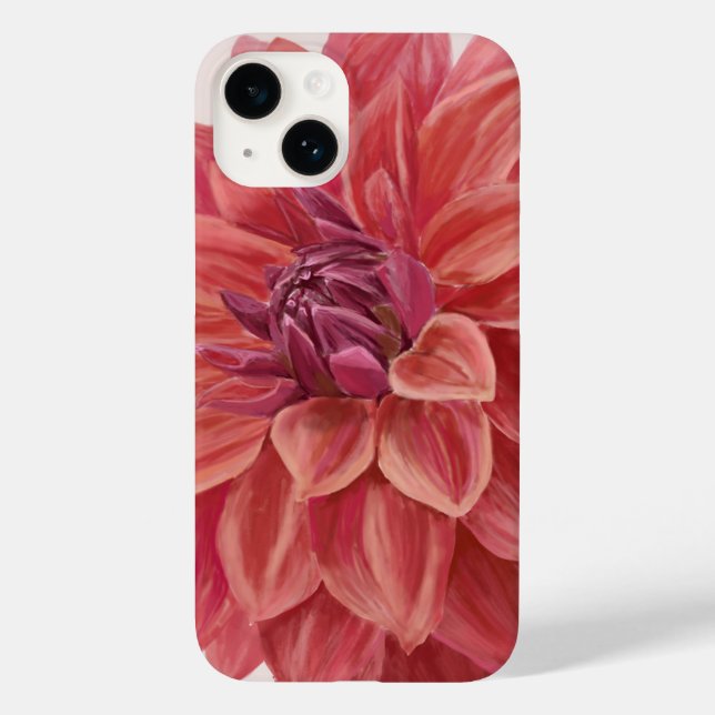Dahlia-Handyhülle Case-Mate iPhone Hülle (Rückseite)