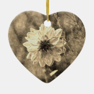 Dahlia Keramikornament