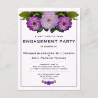 Dahlia Lila Floral Wedding Party