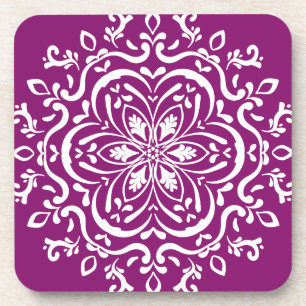 Dahlia Mandala Untersetzer