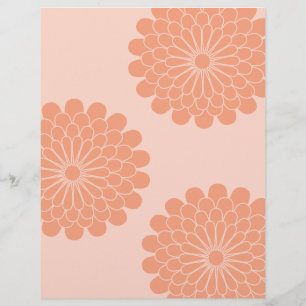 Dahlia-Muster, beidseitig