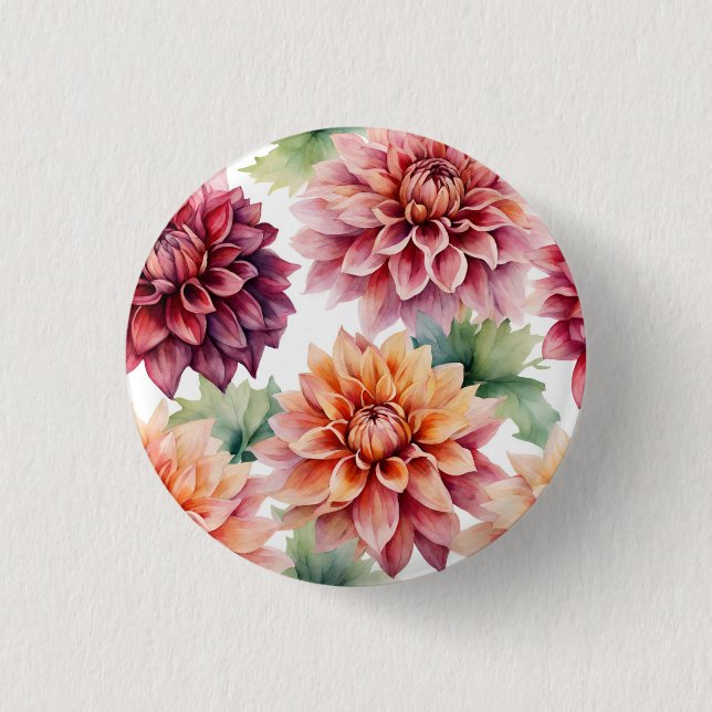 Dahlia Painting Button (Vorderseite)