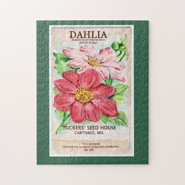 Dahlia Puzzle (Vertikal)