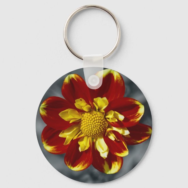 Dahlia Schlüsselanhänger (Vorderseite)