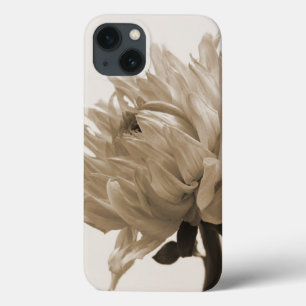 Dahlia sepia print Case-Mate iPhone hülle
