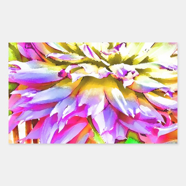 Dahlia Stickers (Vorderseite)