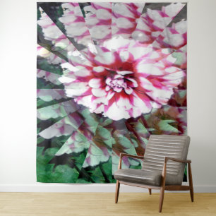 Dahlia twirl...... wandteppich