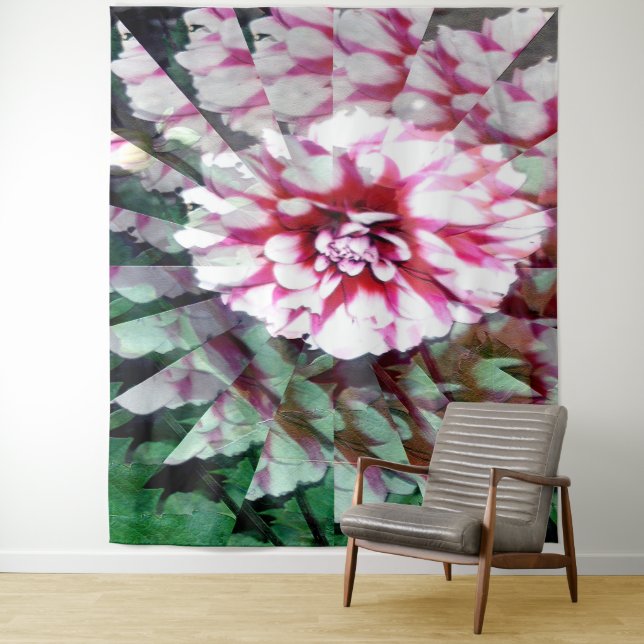 Dahlia twirl...... wandteppich (Beispiel)