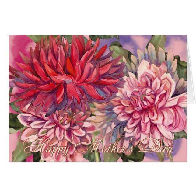 Dahlias-Blume (Vorderseite (Horizontal))